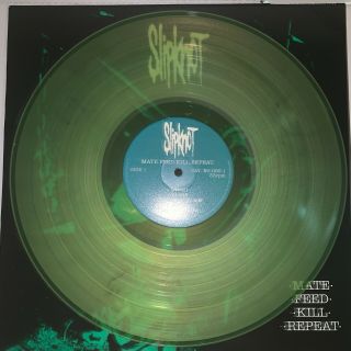 Slipknot,  Mate Feed Kill Repeat,  Green Colored Vinyl Lp,  2018 Eu Import