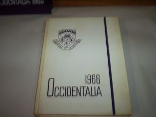 1966 Uwo The University Of Western Ontario Occidentalia Yearbook London Ontario