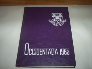 1965 Uwo The University Of Western Ontario Occidentalia Yearbook London Ontario