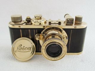 Leica (e) Standard Ernst Leitz Wetzlar Wwii Vintage Russia Gold Camera