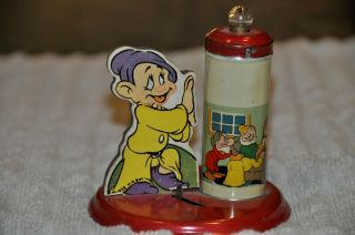1938 W.  D.  Ent Dopey And Snow White And Seven Dwarfs Night Lite