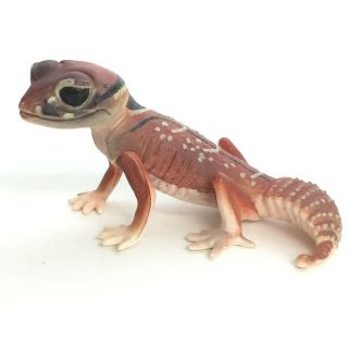 Kaiyodo Capsule Q Museum Mini Figure Smooth Knob - Tailed Gecko Import Japan