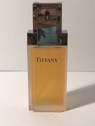Tiffany 3.  4 Oz 100 Ml Eau De Toilette Edt Perfume Almost Full Vintage