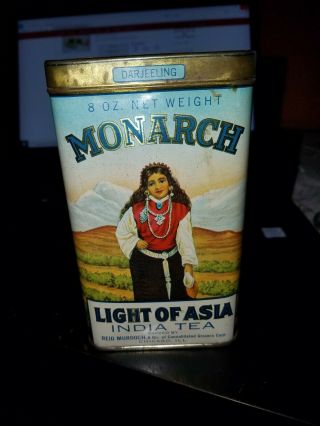 Early Monarch Light Of Asia India Tea Darjeeling Tea Reid Murdoch Chicago