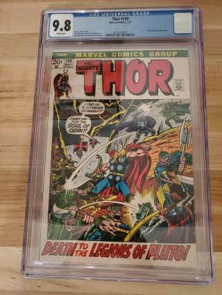 Thor 199 Cgc 9.  8 White Pages