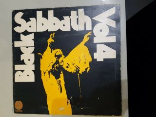 Black Sabbath - Vol 4 1972 Vinyl Record