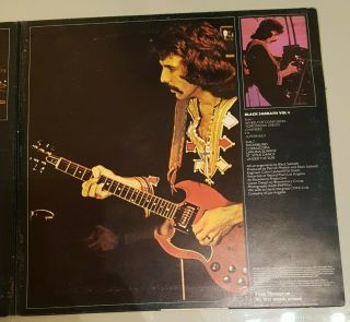 Black Sabbath - Vol 4 1972 Vinyl Record 3
