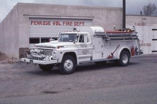 Penrose Co 1970 Ford Boardman Pumper - Fire Apparatus Slide