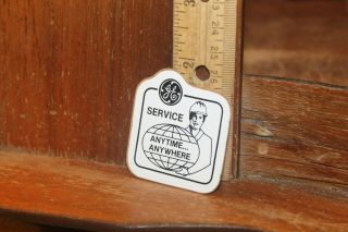 Vintage Coal Mining Decal Sticker Ge General Electric Service
