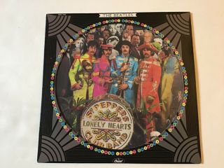 The Beatles ‘sgt.  Peppers Lonely Hearts Club Band’ 1978 Picture Disc Lp Nm - Cond