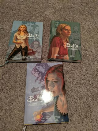 Buffy The Vampire Slayer Season 9 Library Edition Vol 1 - 3 Hc