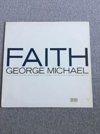 George Michael,  Faith Vinyl Records Lp,  Including Poster/insert