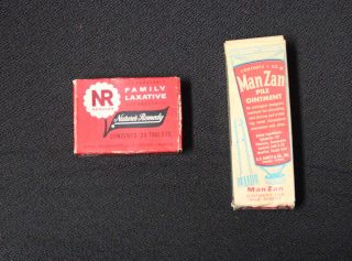 Vintage Medication – Nature’s Remedy & Man Zan For Piles