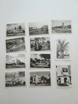 (73) Early Mid 1900s Miami And Coral Gables Photos,  Black & White,  As Seen