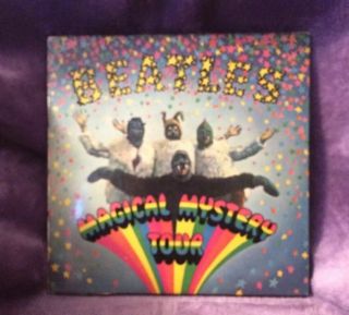 The Beatles - Magical Mystery Tour Page Mono Ep Mmt 1 1967 First Pressing Vgp