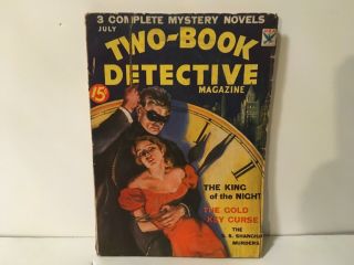 Two Book Detective Pulp July 1934 Vol 1 6