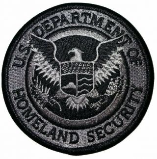 Ice Hsi Ins Atf Fbi Nypd Dea Dss Cbp Usfs Cia Special Agent Federal Police Patch