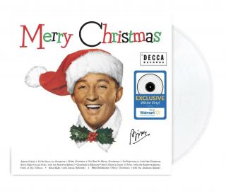 Bing Crosby Merry Christmas Album - Exclusive White Vinyl Lp - White Christmas