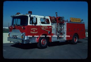 Phoenix Az E15 1978 Mack Cf Pumper Fire Apparatus Slide