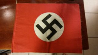 Authentic Nazi Flag From Wwii.  Ww Ii Item Plus Bonus