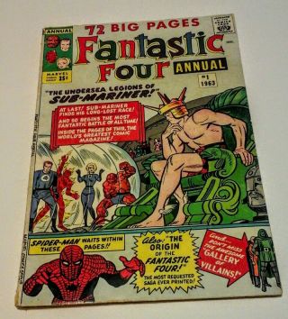 Fantastic Four Annual 1 (fine -) (nov 1967,  Marvel)