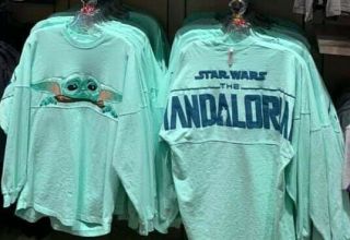 Disney Parks Star Wars Baby Yoda Baby Yoda Spirit Jersey Adult Size