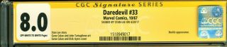 DAREDEVIL 33 CGC 8.  0 SS SIGNED BY STAN LEE STAN LEE STORY - THE BEETLE 2