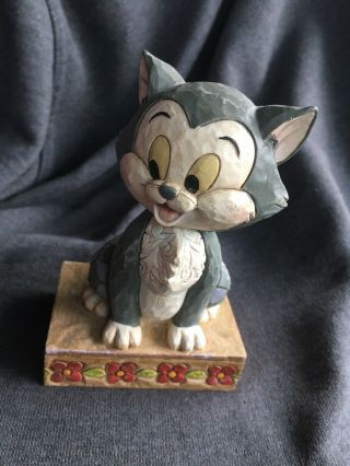 Jim Shore Disney Traditions Buono Figaro Cat Figurine Pinocchio 4007212