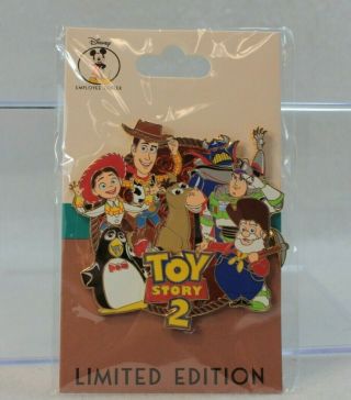 Disney Employee Center Dec Le 250 Pin Toy Story 2 Cluster Woody Buzz Zurg Wheezy