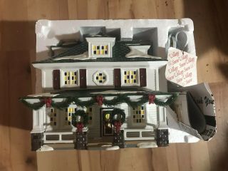 Christmas Dept 56 Snow Village " Crosby House " Lighted Building