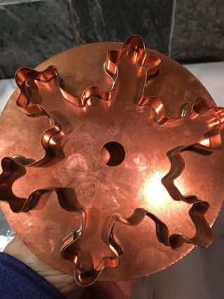 Martha Stewart By Mail Copper Cookie Cutter Large Snowflake