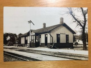 Rppc - Buckley Il - Ic Depot - Railroad Station - Train - Central - Illinois - Ill - Iroquois Co