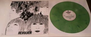 The Beatles - Revolver - Very Rare 12 " Green Colour Vinyl Mono Reissue Lp