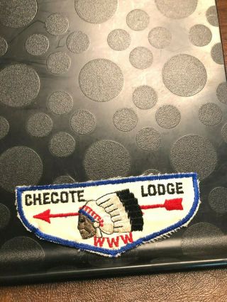 Oa Checote Lodge 154 Zf? Flap Nv