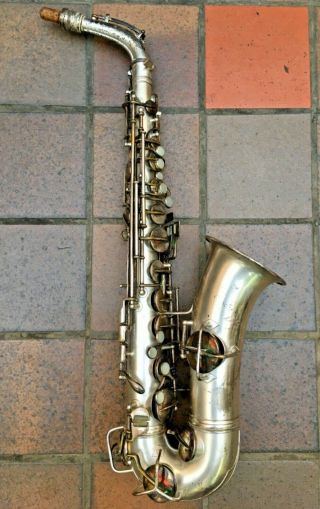 Vintage C.  G.  Conn Elkhart Alto Saxophone