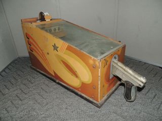 Vintage Pistol Shooting Arcade Game 1 Cent Penny A.  B.  T Mfg Co.  W.  A.  Tratsch 1925