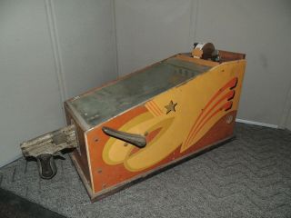 Vintage Pistol Shooting Arcade Game 1 Cent Penny A.  B.  T MFG Co.  W.  A.  Tratsch 1925 2