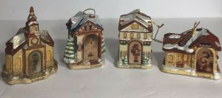 M.  J.  Hummel Christmas Ornaments (set Of 4)