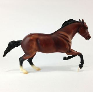 Breyer Roping Horse Stallion Bay Black Mane And Tail Mold 6002