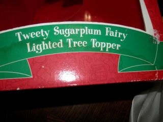 Tweety Bird Christmas Tree Topper,  Sugarplum Fairy,  Warner Bros. 2