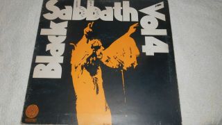 Black Sabbath Vol 4 Spiral Vertigo 1972 Uk Press Lp With 2 Page Booklet