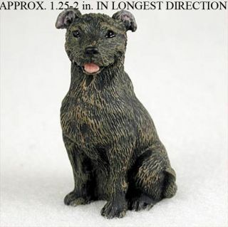 Staffordshire Bull Terrier Mini Figurines