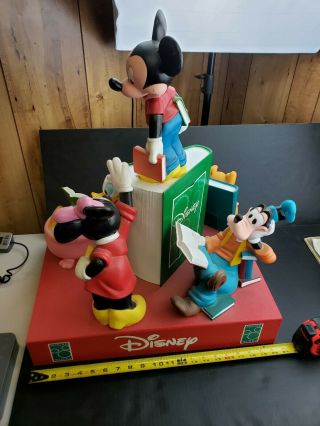 Big Disney Store Display Mickey Minnie Pooh Piglet Goofy Donald Mouse Wow