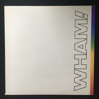 Wham The Final Complete Inners Insert Epic 1986 Uk Vinyl 2lp Ex
