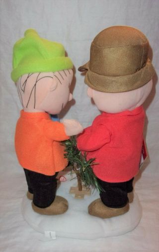 NWT 2009 Gemmy interactive Peanuts Charlie Brown and Linus Voice Recording 2