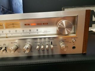 Vintage 1976 Pioneer Model SX - 750 AM FM Stereo Receiver SX750 Sounds great 3