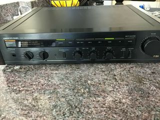 Onkyo Integra P - 304 Vintage Stereo Preamplifier Sounds And Looks Great E6602