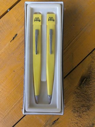 Very Rare Vintage Mcdonald’s Pencil Pen Nos