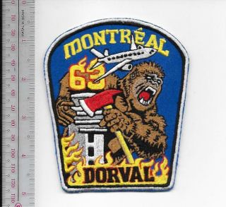 Montreal Fire Department Fire Station 63 Caserne Aeroport Dorval Airport Service