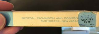 Becton Dickinson B - D BD TA 101 TA101 Vintage Thermometer 2